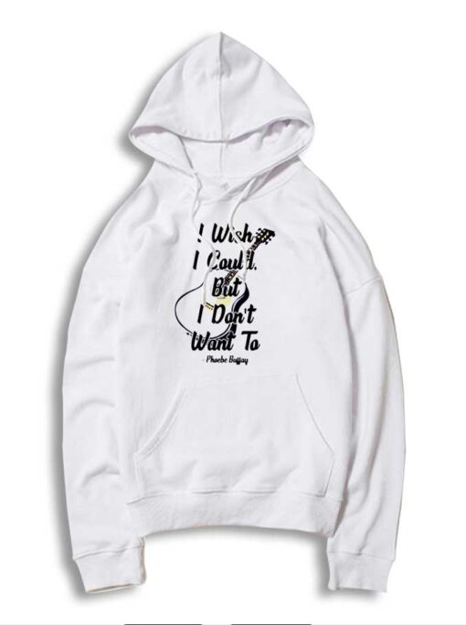 I Wish I Could But I Don't Want To Friends Photo Hoodie