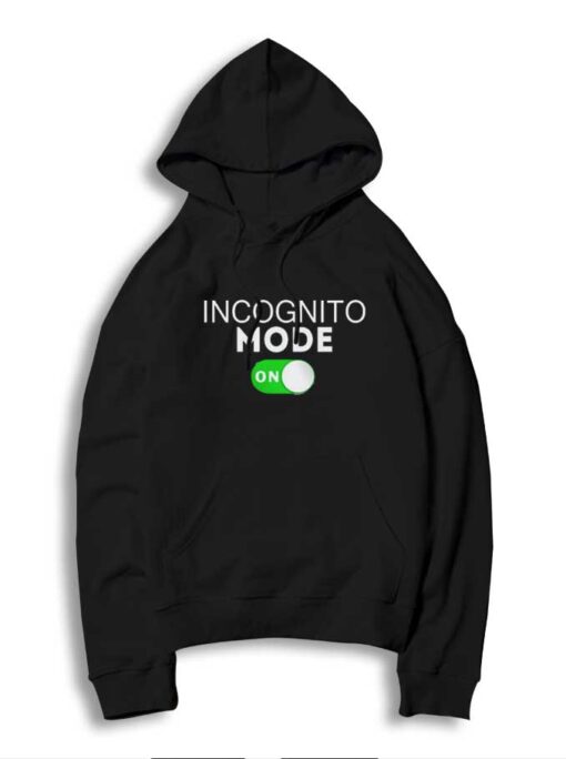 Internet Incognito Mode On Logo Hoodie