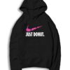 Just Donut Nike Merchandise Parody Logo Hoodie