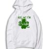 Kiss Me I'm Irish Four Leaf Clover St Patrick Day Hoodie