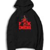 Marvel Deadpool Fuck Corona Logo Hoodie