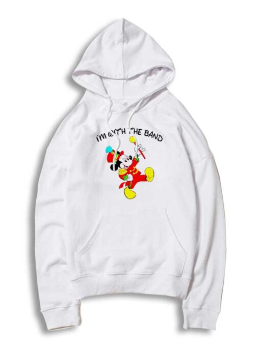 Mickey Mouse I'm With The Band Disney Hoodie