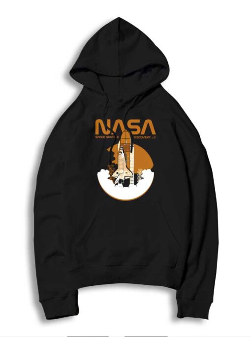 Nasa Inspired Space Shuttle Ship Discovery Hoodie