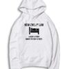 Newton's First Law A Body At Rest Quote Hoodie