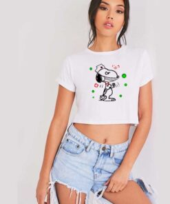 Nurse Snoopy Againts Coronavirus Covid-19 Pandemic Crop Top Shirt