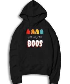 Pacman Ghost Just Here For The Boos Hoodie