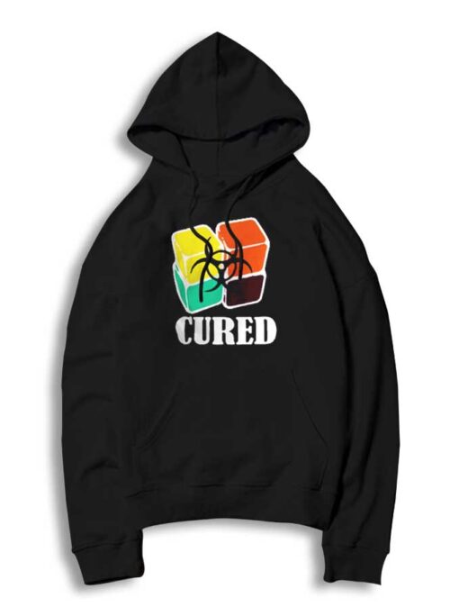 Pandemic Plague Cured Logo Of Illness Hoodie