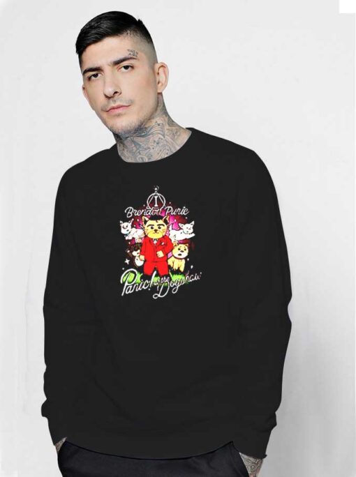 Panic At The Disco Dogshow Parody Sweatshirt