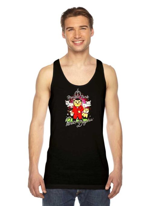 Panic At The Disco Dogshow Parody Tank Top