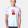 Peppa Pig Drink Corona Beer Crown Logo T Shirt