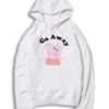 Peppa Pig Says Go Away Quote Hoodie