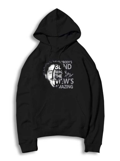 Post Malone Everybody’s Blind When The View’s Amazing Hoodie