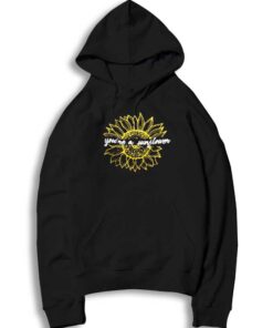 Post Malone You're A Sunflower Quote Hoodie