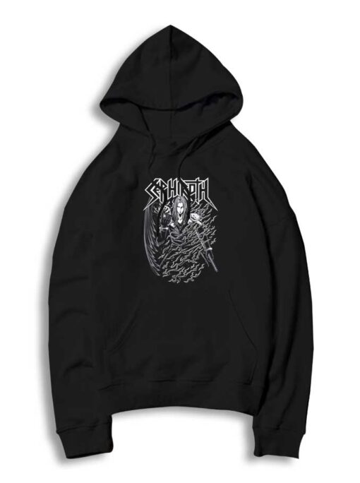 Sephiroth Antagonist Fantasy Black Angel Hoodie