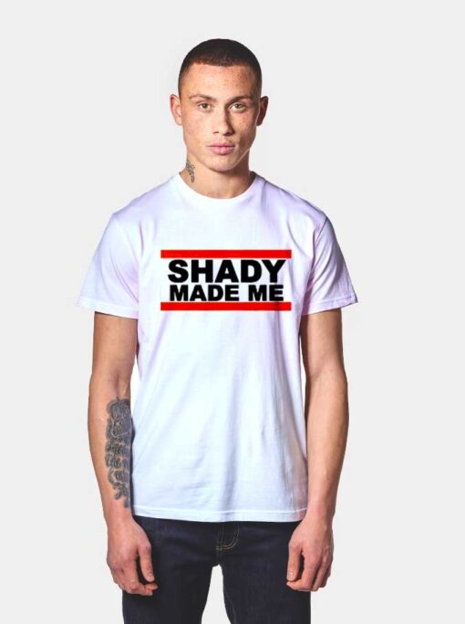 Shady Made Me Logo Eminem Rap God T Shirt