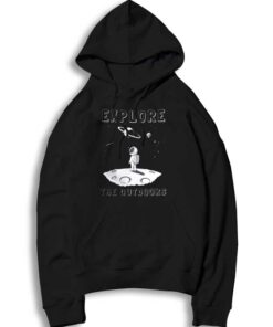 Space Astronaut Explore The Outdoors Hoodie