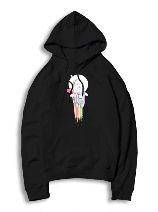 Space Unicorn Rainbow Astronaut Clothes Hoodie