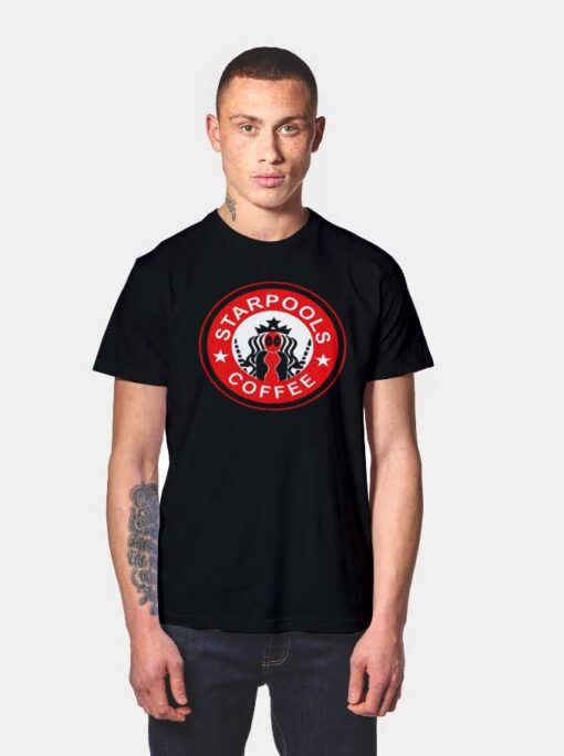 Starpools Coffee Starbucks Deadpool Logo T Shirt