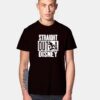 Straight Outta Disney Mickey Mouse Quote T Shirt