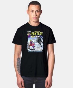 Tales Of Fantasy Retro Comic Scene T Shirt