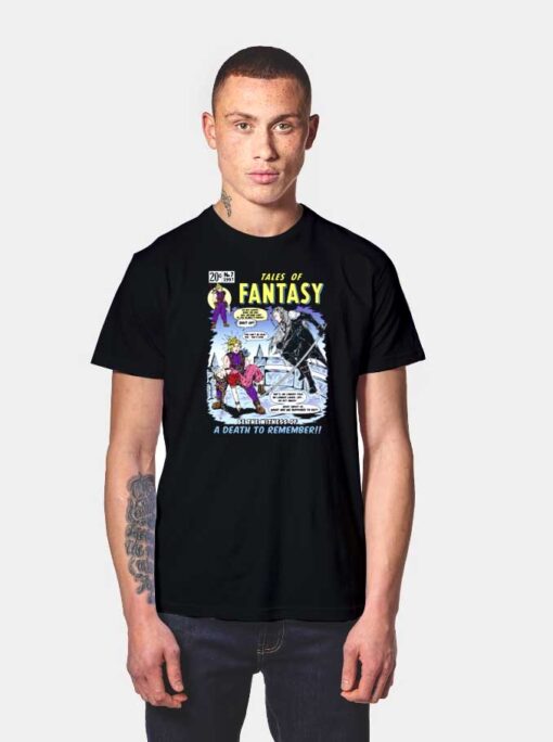 Tales Of Fantasy Retro Comic Scene T Shirt