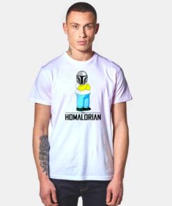 The Homalorian Homer Simpson x Mando T Shirt