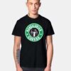 The Mandalorian Coffee Shop Starbucks Logo T Shirt