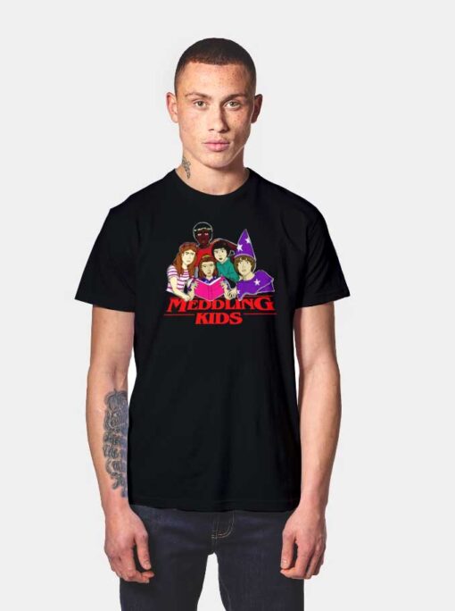 The Meddling Kids Of Stranger Things Series T Shirt