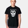 The Misprint Skull Misfits Logo Parody T Shirt