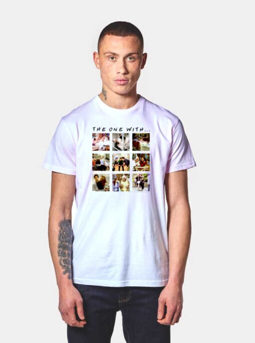 The One With Friends Photo Collage T Shirt