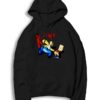 The Simpsons Family Kiss My Ass Retro Hoodie