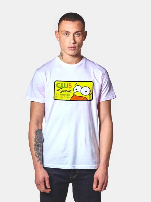 The Simpsons It's Homer To Talk About T Shirt