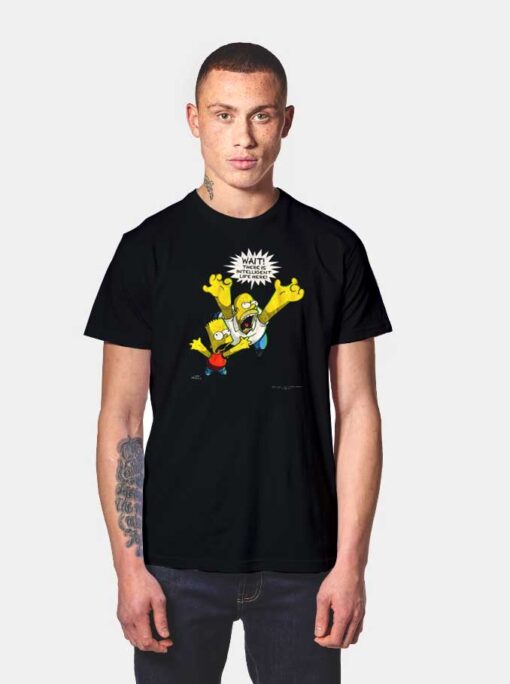 The Simpsons Wait There Is Intelligent Life Here T Shirt