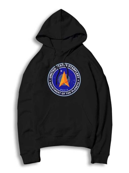 United State Starfleet Department Of Planets Hoodie