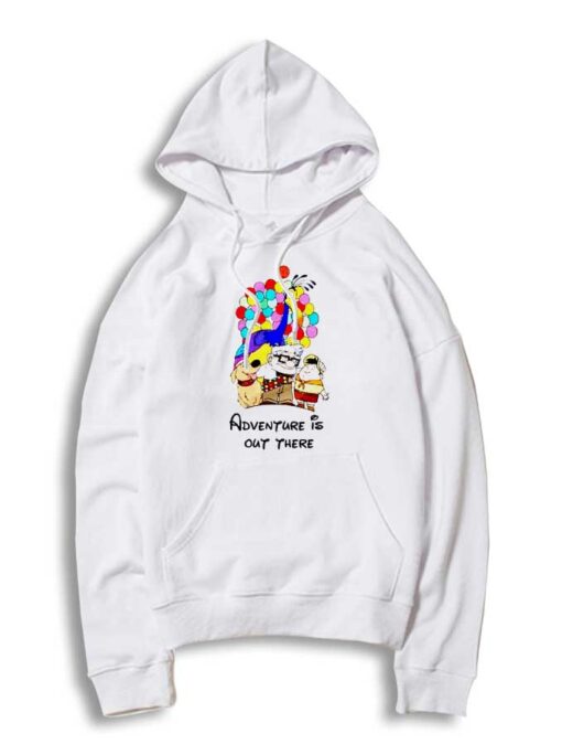 Up Cartoon Adventure Is Out There Quote Hoodie