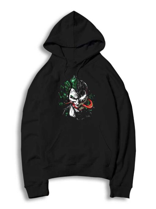 Venom Alien Symbiosis With Joker Villain Hoodie