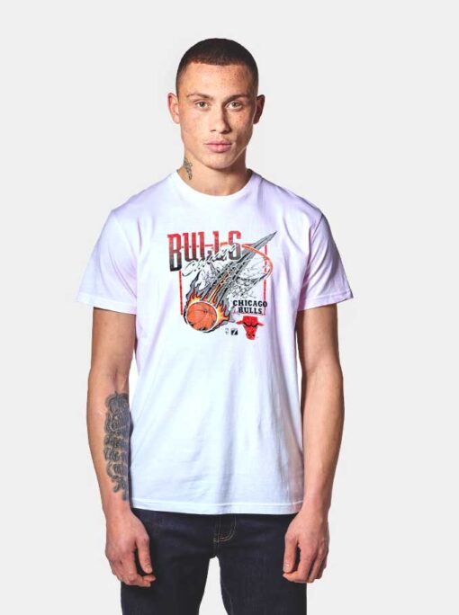 Vintage Chicago Bulls Logo March Madness T Shirt