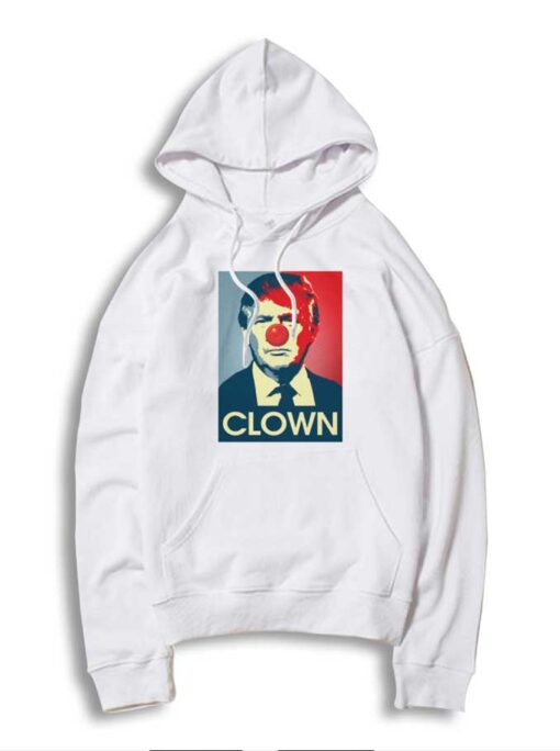 Vintage Donald Trump Red Nose Clown Hoodie