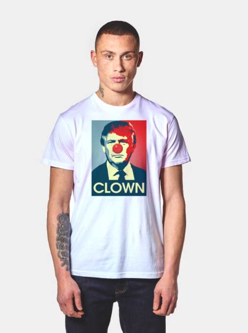 Vintage Donald Trump Red Nose Clown T Shirt