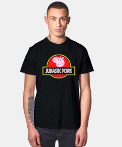 Vintage Jurassic Pork Logo Peppa Pig T Shirt