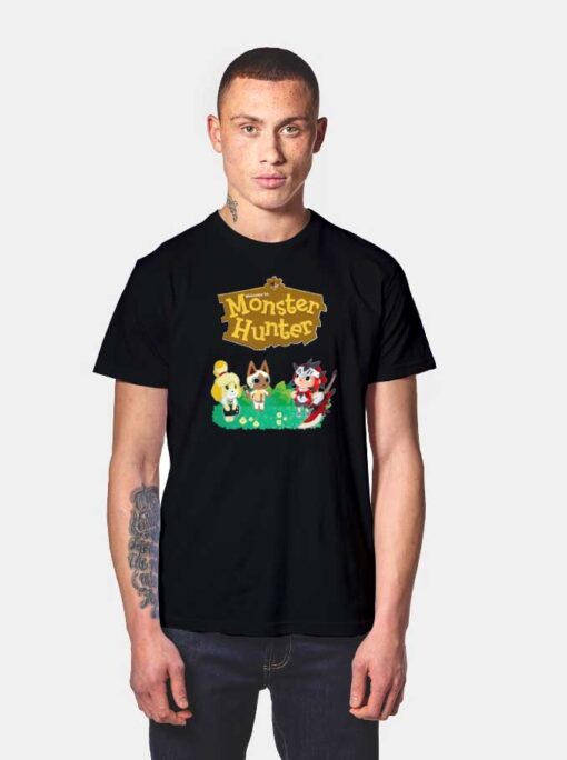 Welcome To Monster Hunter Animal Crossing T Shirt