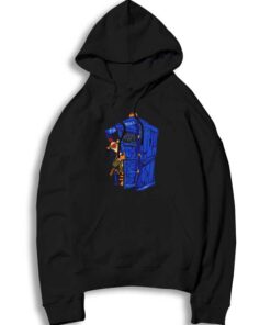 Winnie The Pooh And Doctor Who Police Box Hoodie