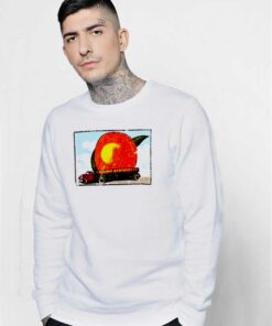 Allman Brothers Eat A Peach Logo Vintage Sweatshirt