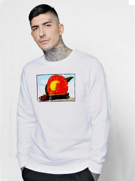 Allman Brothers Eat A Peach Logo Vintage Sweatshirt