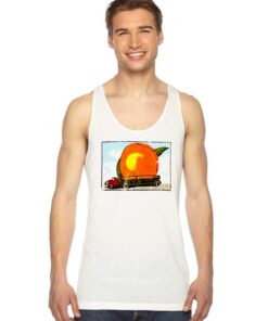 Allman Brothers Eat A Peach Logo Vintage Tank Top