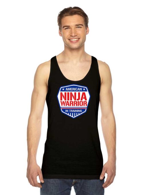 American Ninja Warrior In Training Badge Tank Top