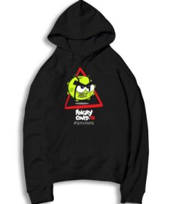 Angry Covid-19 Stay At Home Logo Hoodie