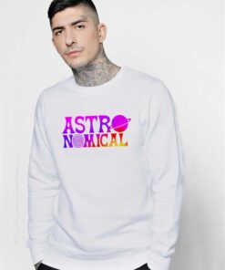 Astronomical Travis Scott Fortnite Logo Sweatshirt