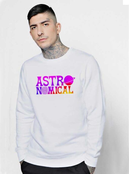 Astronomical Travis Scott Fortnite Logo Sweatshirt