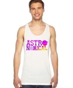 Astronomical Travis Scott Fortnite Logo Tank Top